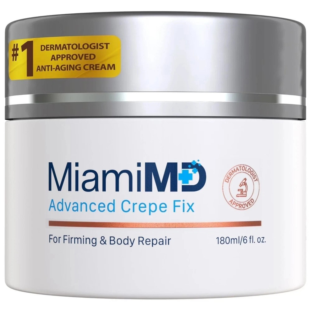 MiamiMD (Miami MD) ADVANCED CREPE FIX For Firming & Body Repair 6oz Jar Sealed